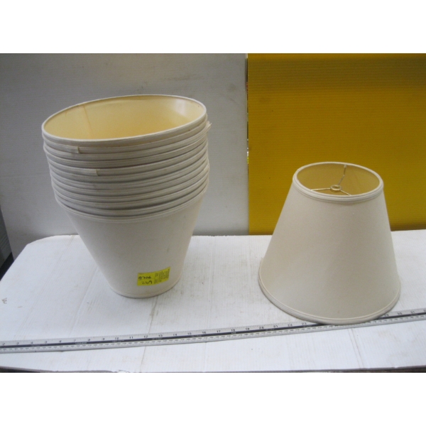 STACK OF NEW LAMPSHADES