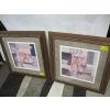 Image 1 : PAIR OF FRAMED PRINTS OF ELEPHANT & TIGER