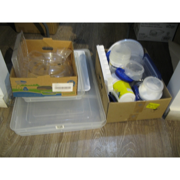 MISC. PLASTIC COVERS, PLASTICWARE, ETC.