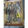 Image 1 : BOX OF MISC. - TIN SNIPS, PLIERS, ETC.