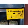Image 3 : 8 COMPARTMENT CABINET - NO CONTENTS