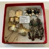 Image 1 : 4 PAIR OF SILVER .925 EARRINGS, "AS IS"