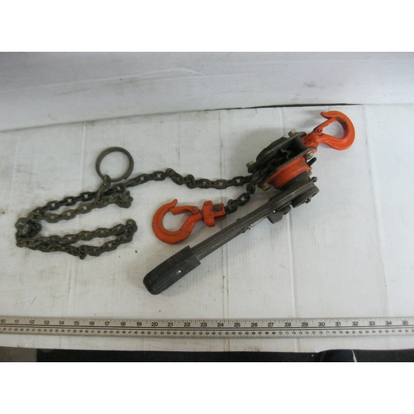 SM. RATCHETING CHAIN HOIST