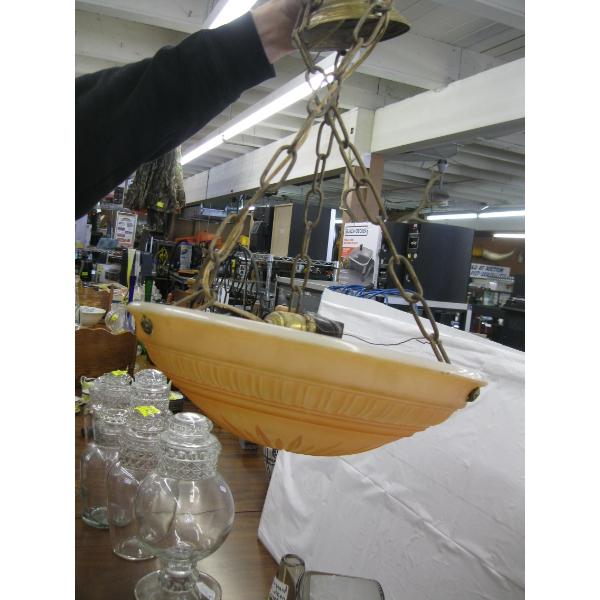 VINTAGE HANGING LIGHT FIXTURE