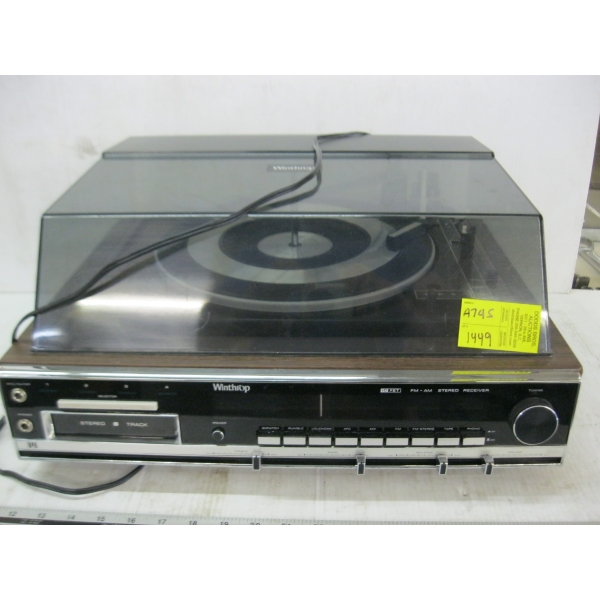 WINTHROP 8 TRACK FM/AM STEREO RECEIVER