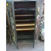 Image 2 : HEAVILY CARVED 2 DOOR CABINET/WINE STORAGE W/ANTIQUE LOCK