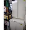 Image 1 : 3 - 2 DOOR WHITE CABINETS W/ 2 SHELVES INSIDE