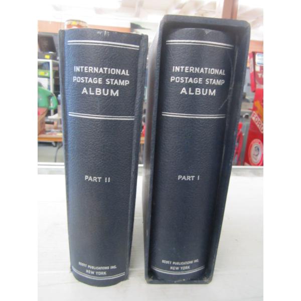 2 LG. STAMP ALBUMS