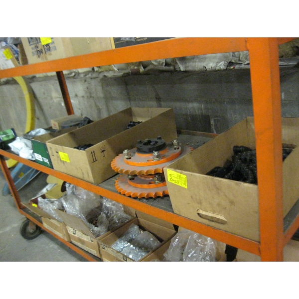 ASST. ROLLER CHAIN & DRIVE PULLEYS