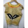 Image 2 : VINTAGE BEADED MOOSEHIDE VEST