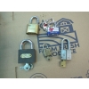 Image 3 : WOODEN BOX W/MISC. LOCKS
