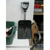 Image 2 : BIN OF MISC: PORTABLE SHOVEL, WEED EATER LINE, FLASHLIGHTS,, ETC.