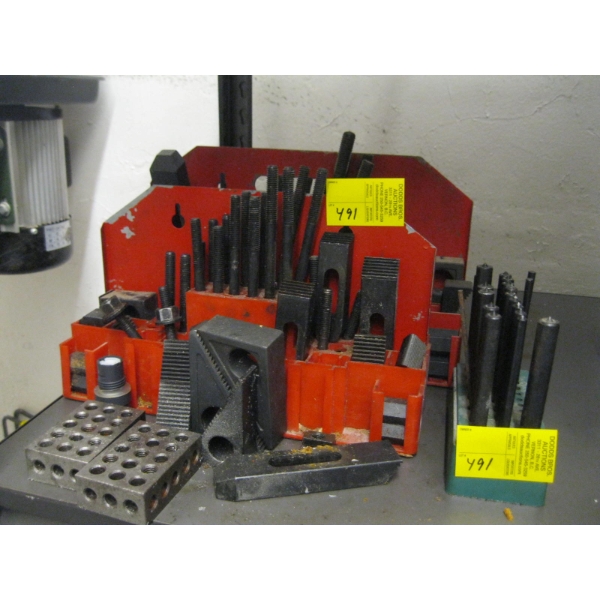 2 CLAMPING SETS & ASST. EXTRAS