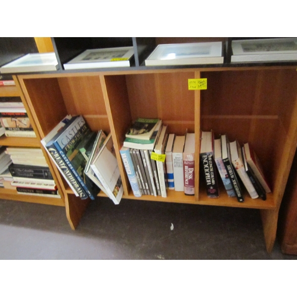 PINE SHELF UNIT - MISSING SHELVES