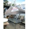 Image 3 : PATIO TABLE W/COORS LIGHT UMBRELLA