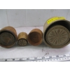 Image 2 : 4 WOODEN BUTTER MOLDS