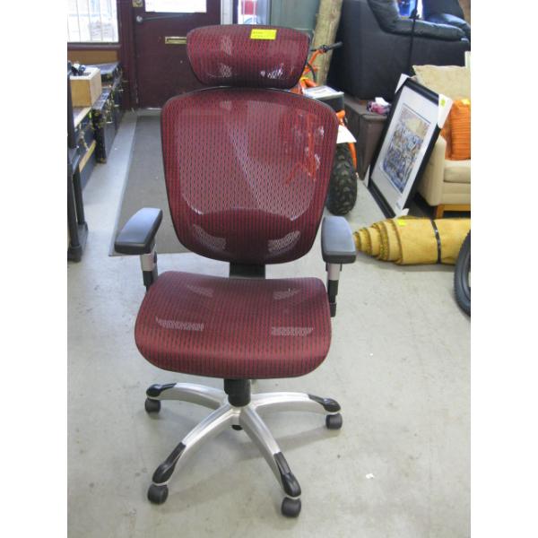 RED & BLACK OFFICE CHAIR