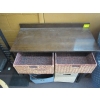Image 3 : SM. DOUBLE BASKET STORAGE UNIT W/2 LARGER BASKETS