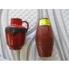 Image 1 : 2 WEST GERMAN MCM POTTERY VASES