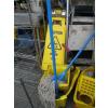 Image 1 : MOP BUCKET W/MOP, SQUEEGEE & CAUTION SIGN