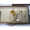 Image 11 : 2 WOODEN JEWELLERY BOXES