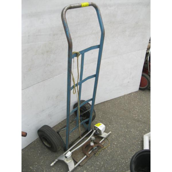 HAND TRUCK & 2 SPRINKLERS