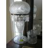 Image 1 : LG. CRYSTAL LAMP & LIDDED JAR