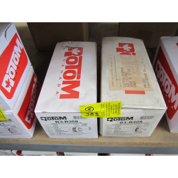 2 ROTOM MOTORS - 115V & 120V