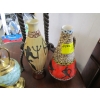 Image 5 : 4 CERAMIC VASES & 2 METAL CANDLE STANDS