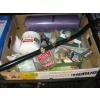 Image 1 : BOX W/ASST. PROPANE DISTRIBUTION POLE, MANTLES, ETC.