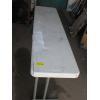 Image 1 : NARROW PLASTIC FOLDING TABLE
