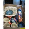 Image 1 : BOX OF ASST. POTTERY DISHWARE