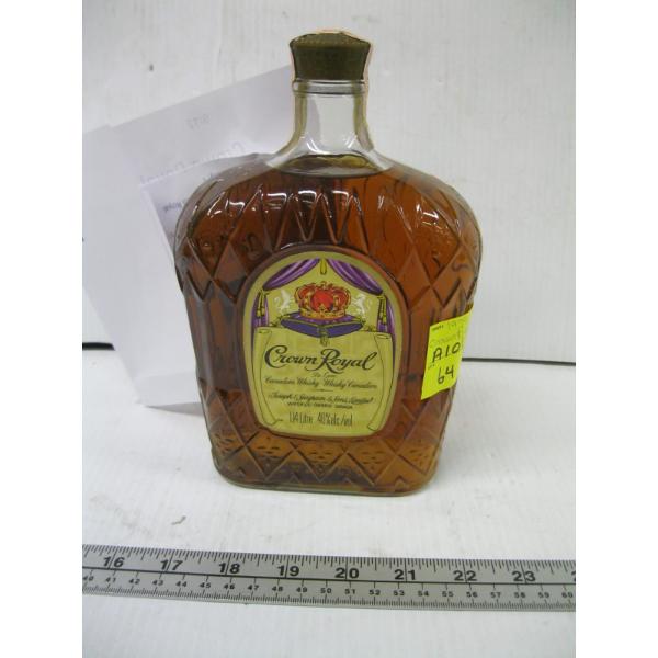 UNOPENED 1979 CROWN ROYAL BOTTLE