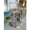 Image 1 : OXY ACETYLENE GAUGES W/HOSE & CART