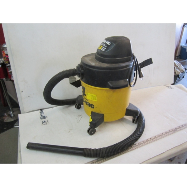 4 GALLON YELLOW SHOP VAC