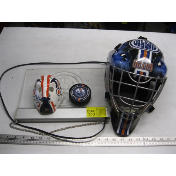 COLLECTABLE OILERS ITEMS