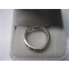 Image 4 : LADIES 10KT WHITE GOLD RING W/RED STONES, 3.5G, SZ 7
