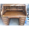 Image 1 : ANTIQUE ROLLTOP DESK - MADE BY WHITHY GROVE STORES, LIVERPOOL