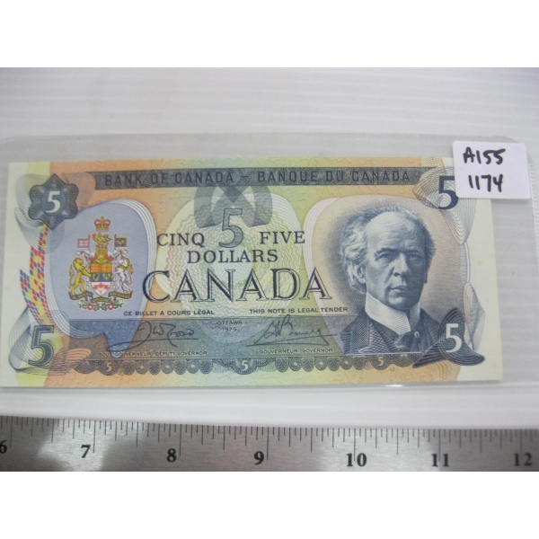 1979 CDN $5 BILL