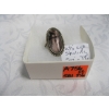 Image 1 : CAT'S EYE STERLING SILVER RING, SZ 7 1/2