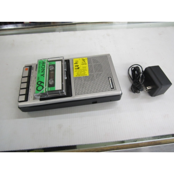 PANASONIC SLIMLINE TAPE PLAYER/RECORDER