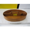 Image 1 : HAND CRAFTED SIGNED HANDLED TRAY BY ARBEE