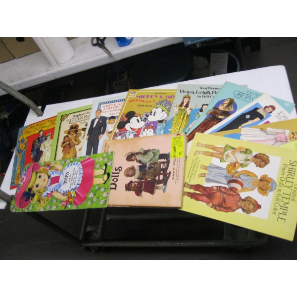 DOLL PRICE GUIDE, PAPER DOLL BOOKS