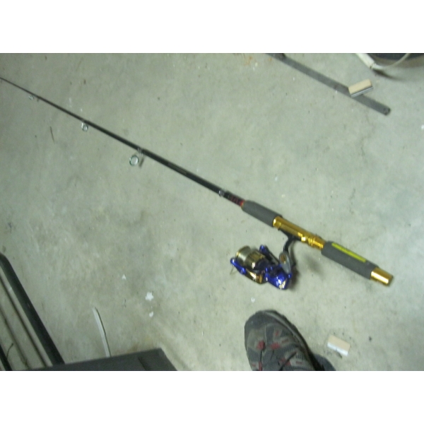 TELESCOPIC FISHING ROD & SPINNING REEL