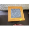 Image 2 : WOODEN END TABLE W/INLAID TILE TOP