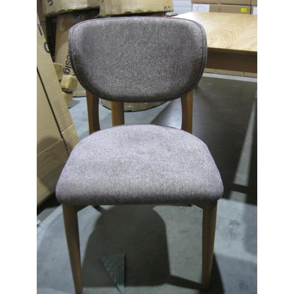 WOOD FRAMED DINING CHAIR
