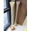 Image 1 : 2 TALL GLASS VASES