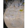 Image 1 : GOLD RIM STEMWARE & A SMALL DISH