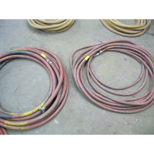 2 ROLLS OF RED HEAVY DUTY AIR COMPRESSOR LINE