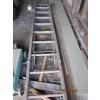 Image 1 : WOODEN EXTENSION LADDER